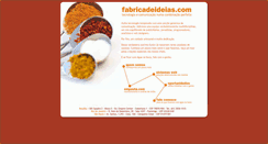 Desktop Screenshot of fabricadeideias.com.br